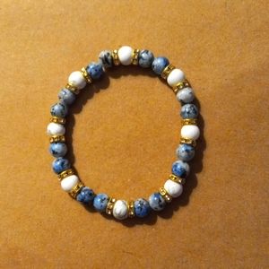 K2 & Howlite Anxiety Healing Bracelet